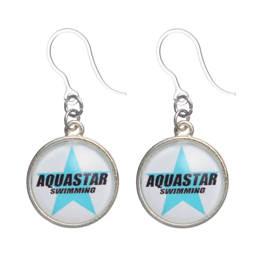 AQUASTAR Swimming Earrings (Dangles & Studs)