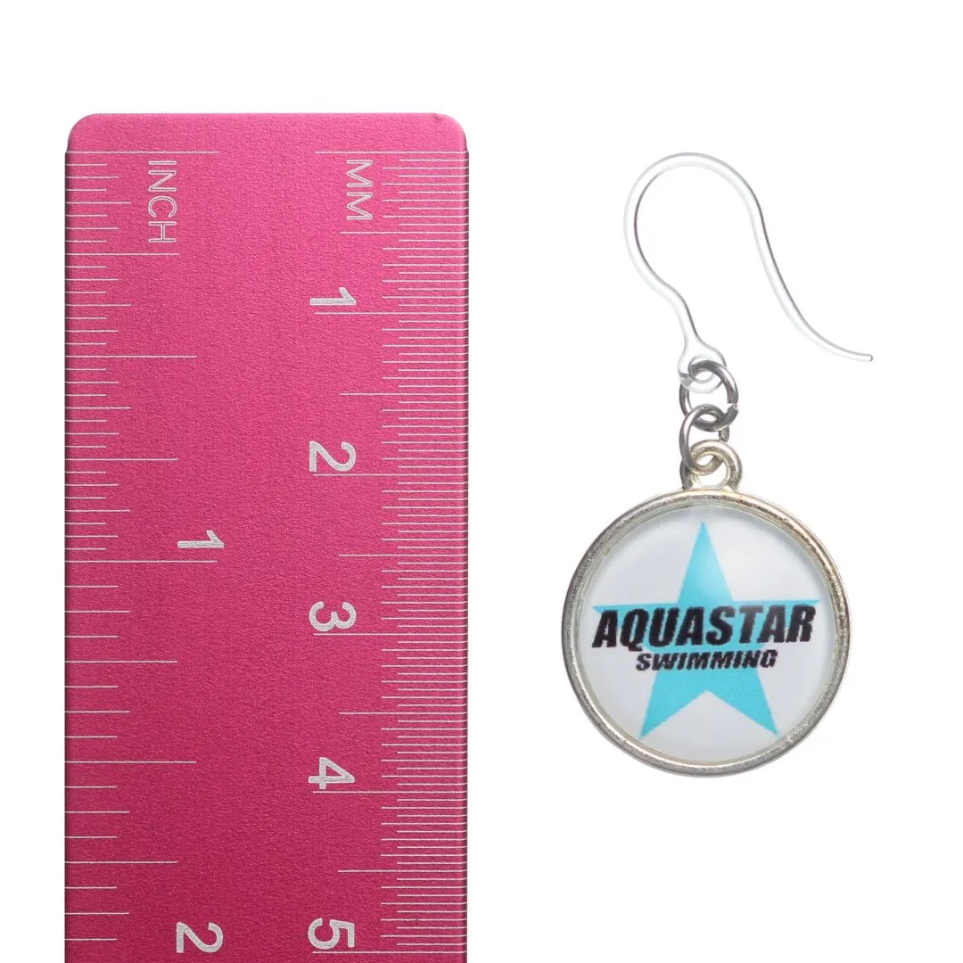 AQUASTAR Swimming Earrings (Dangles & Studs)