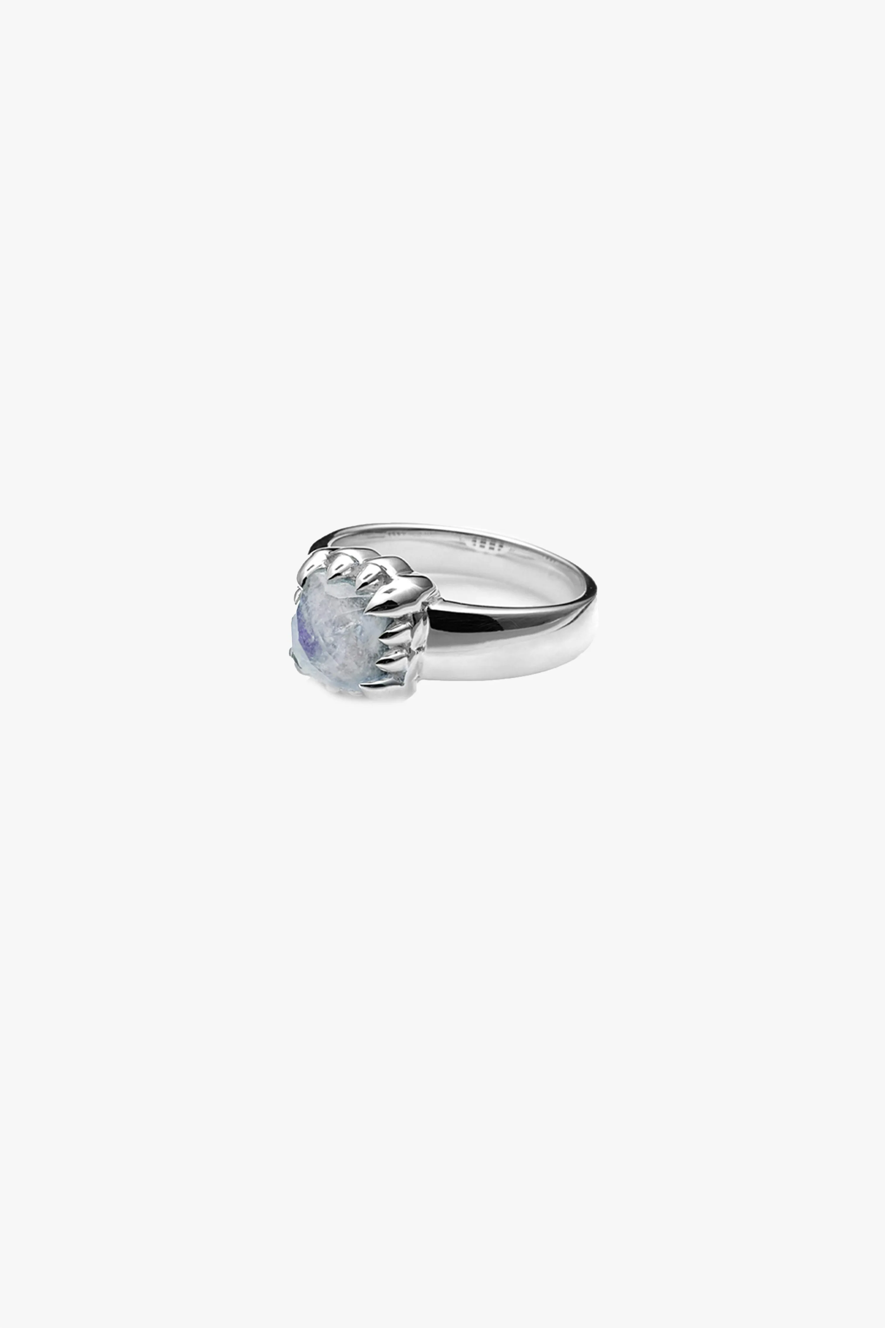 Baby Claw Moonstone Ring