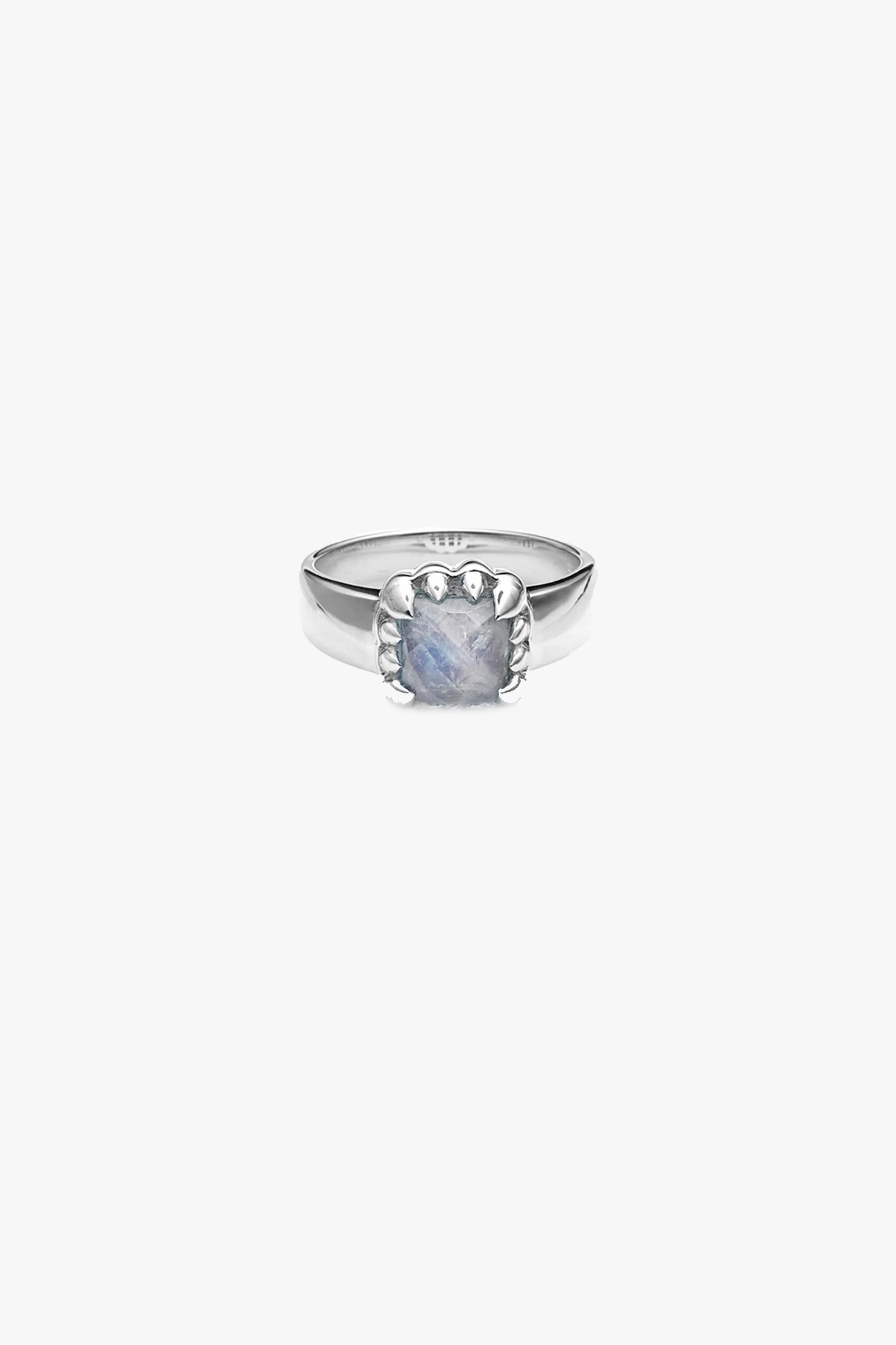 Baby Claw Moonstone Ring