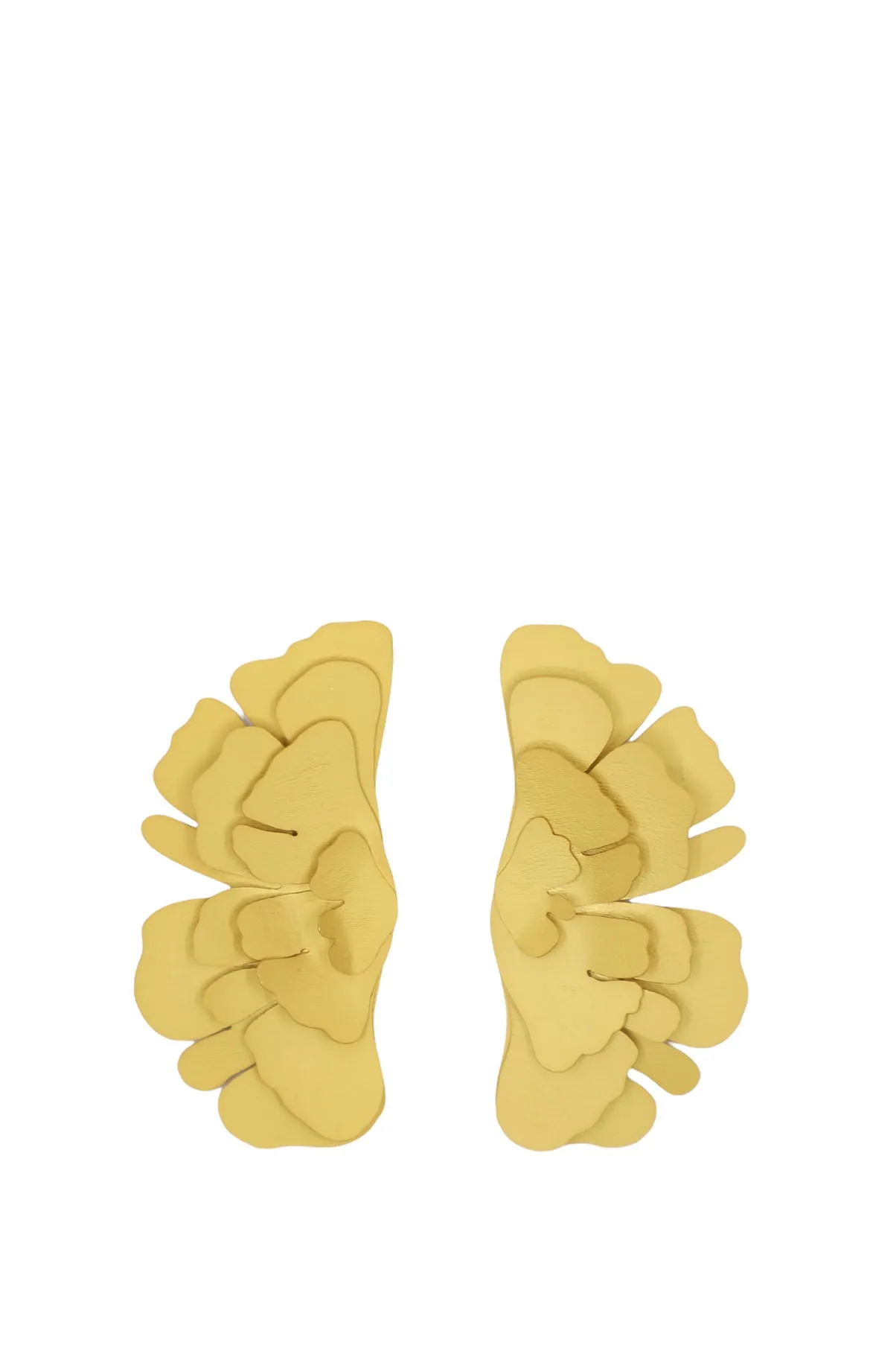 Biloba Earrings Gold