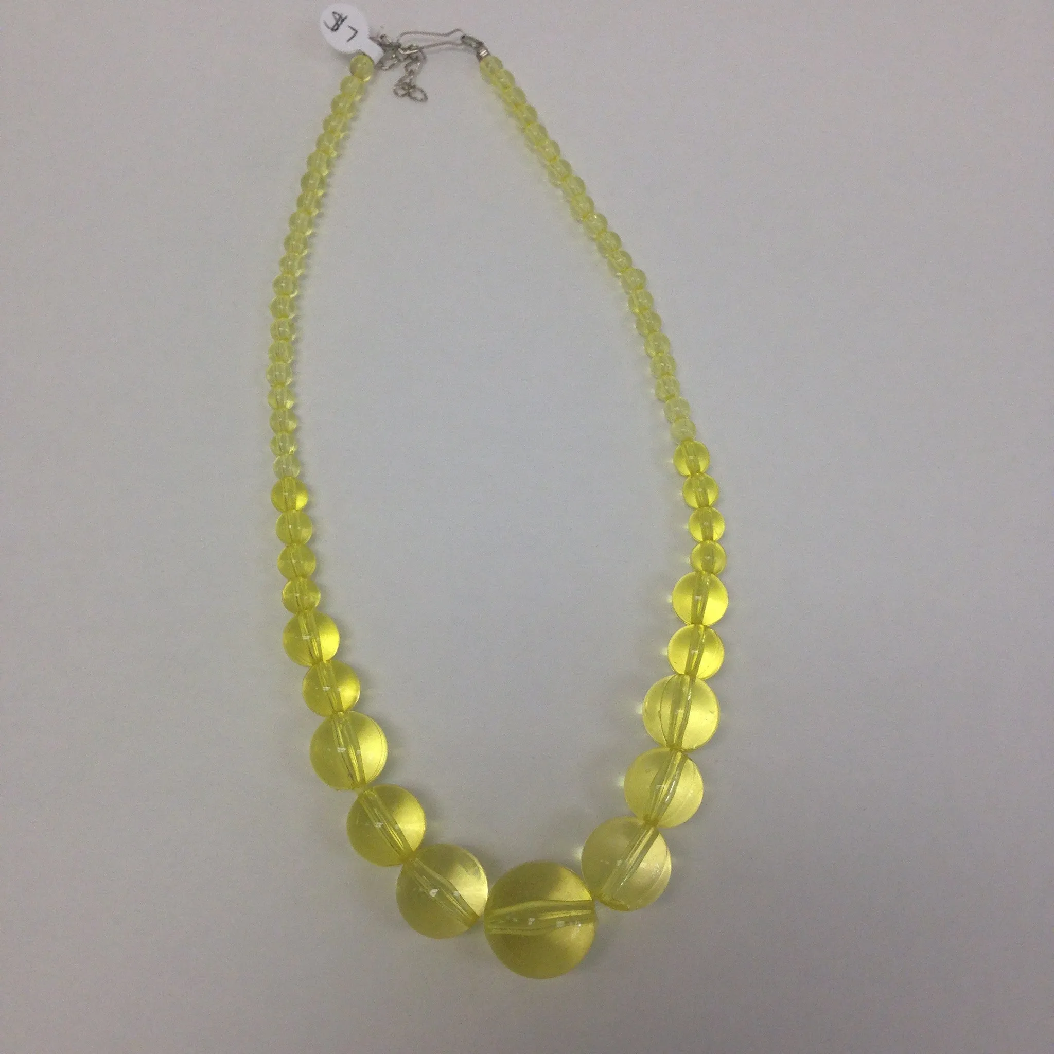 Clear Bauble Necklace