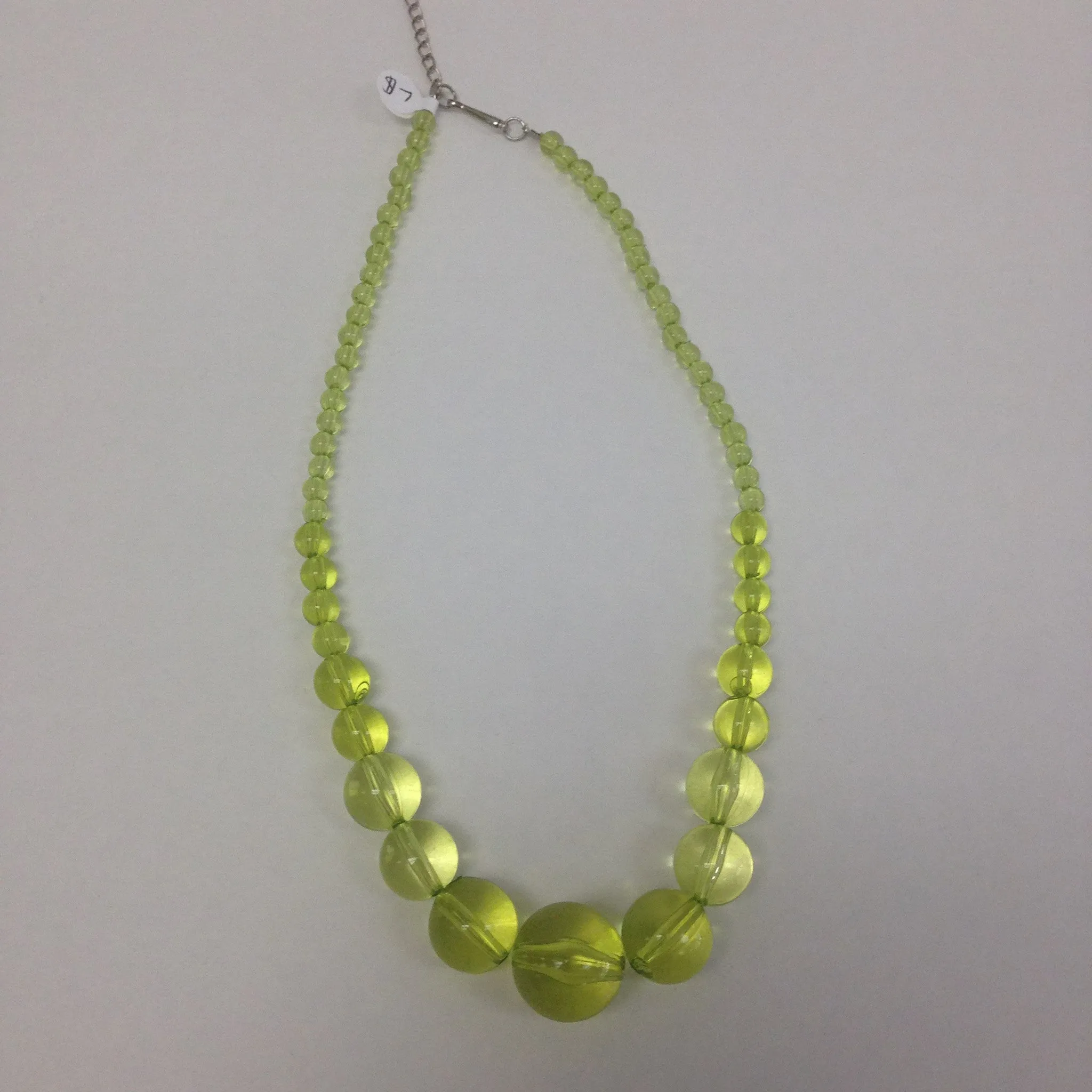 Clear Bauble Necklace