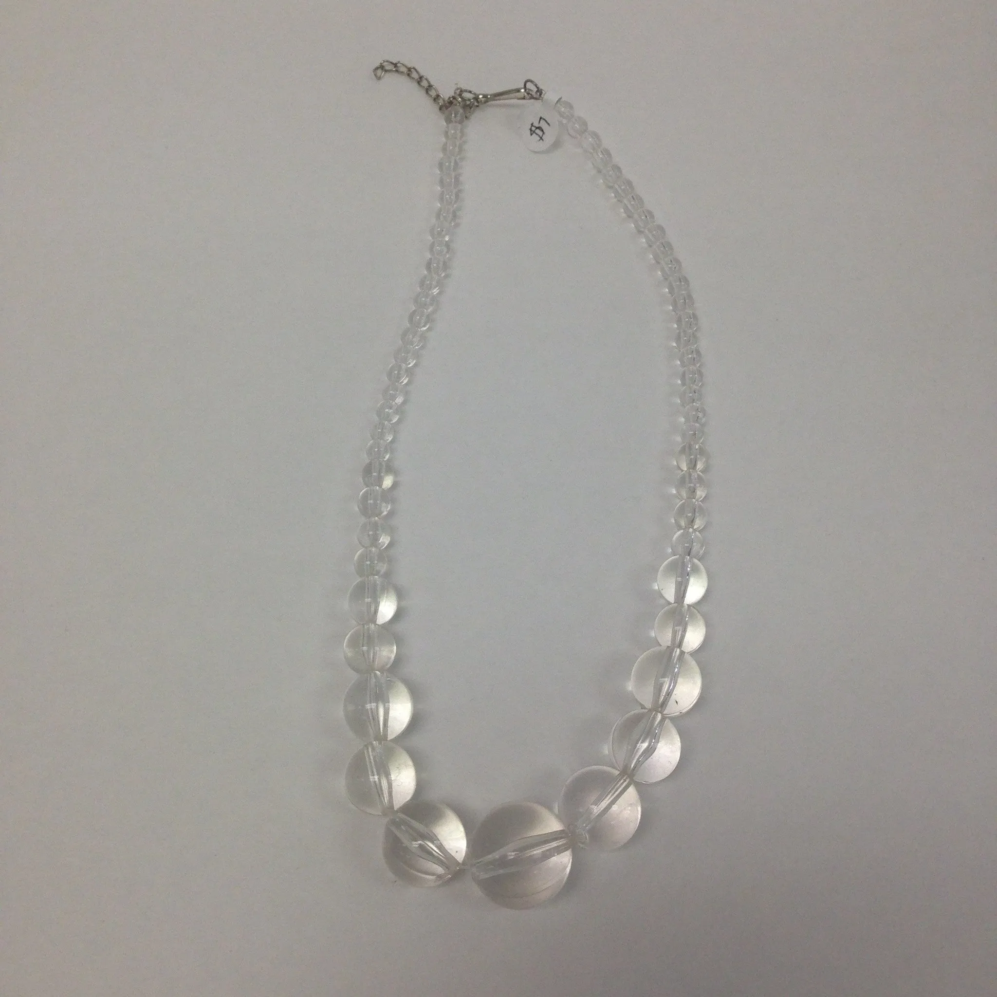 Clear Bauble Necklace