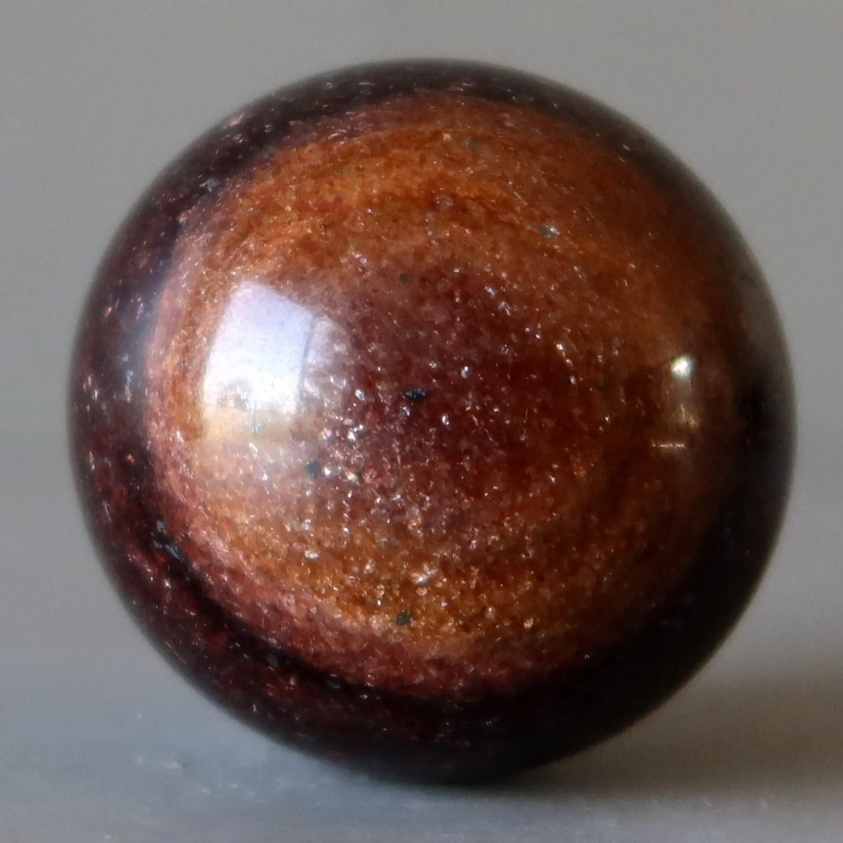 Garnet Sphere Magnificent Mica Crystal Ball