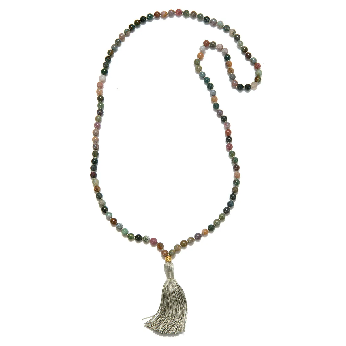 Grounding Fancy Jasper Gemstone Mala