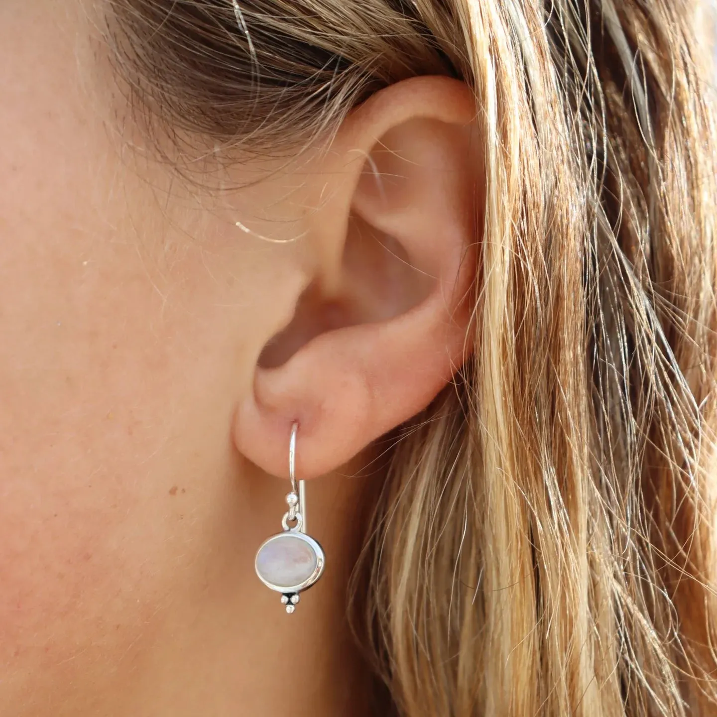 Miki Aleta Moonstone Earring