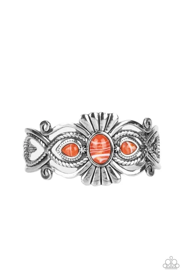 Paparazzi Bracelet ~ Rural Rumination - Orange