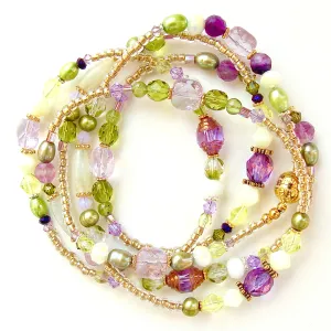 Pastel: Wrap Bracelet with Gemstones