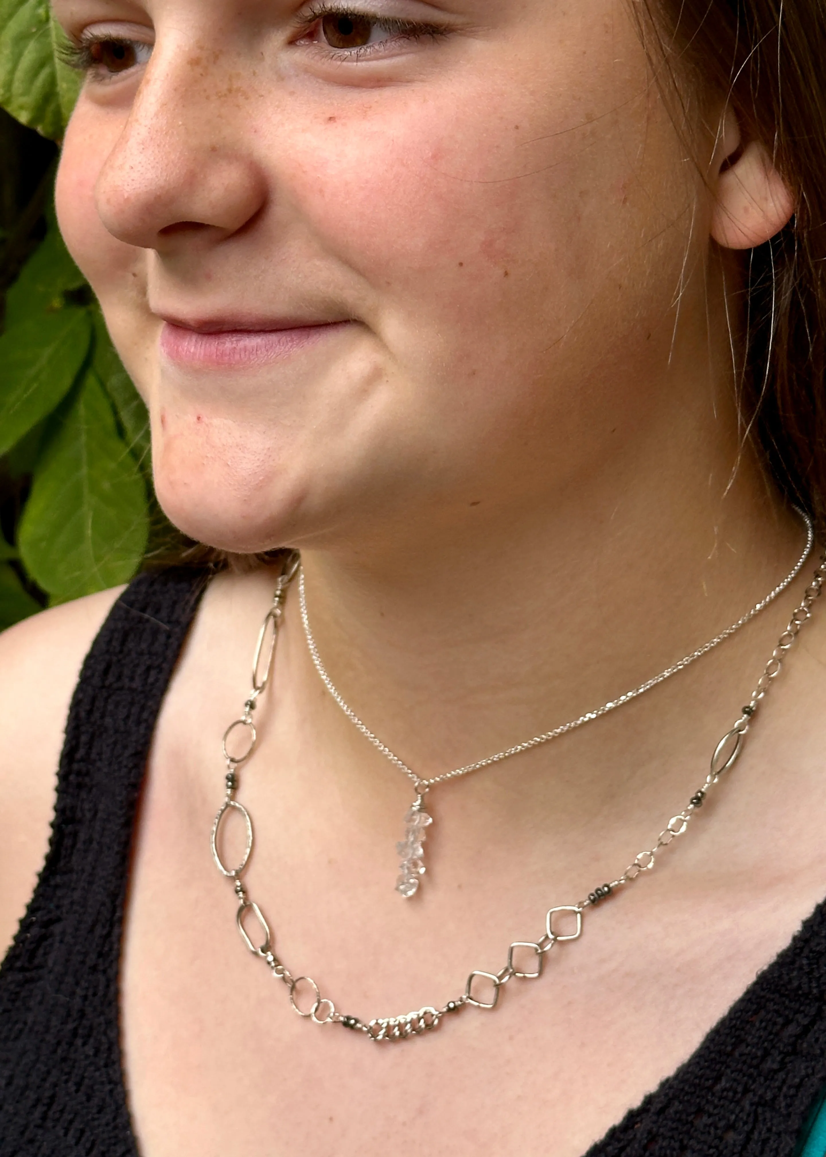 Sterling Links Necklace