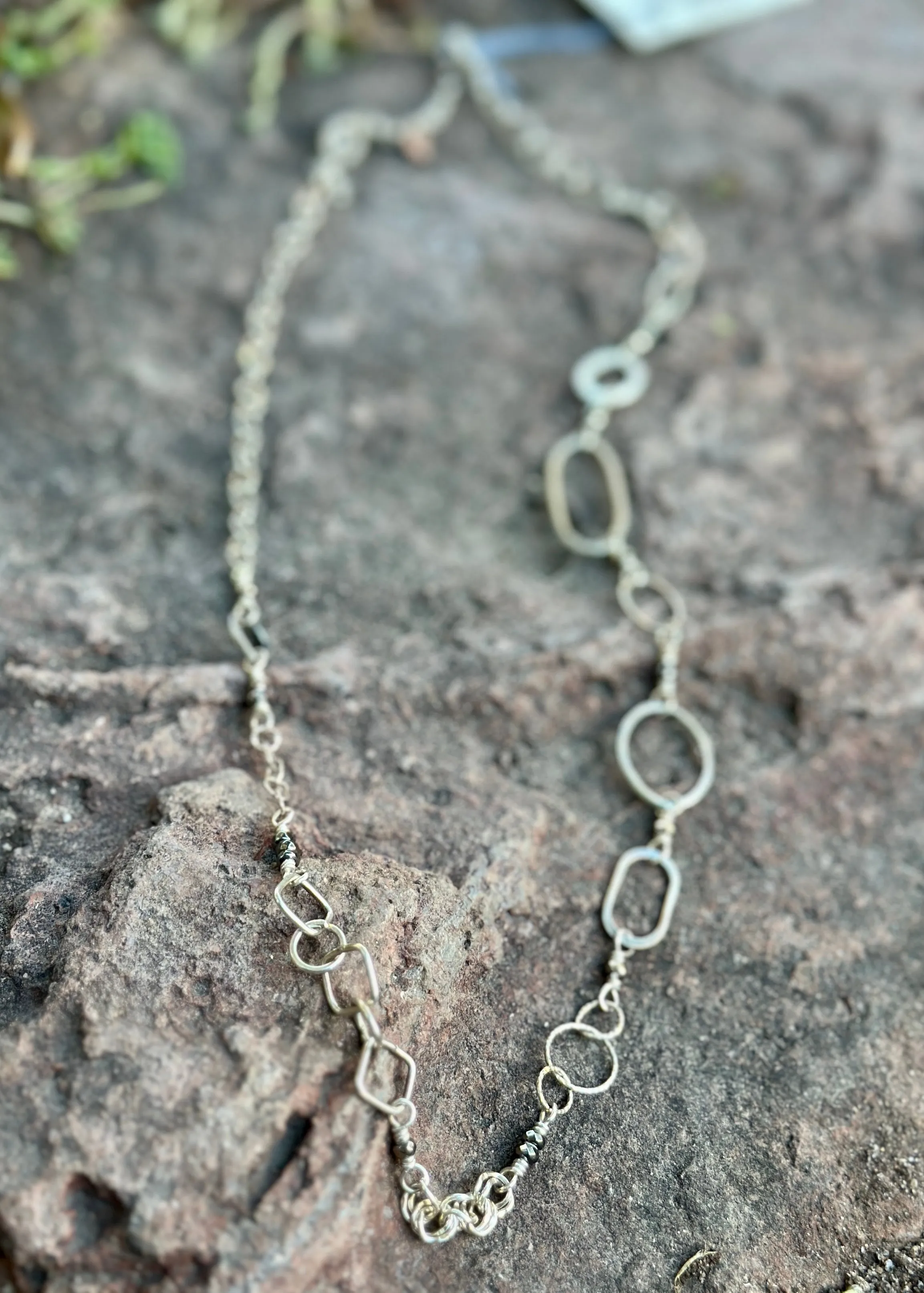 Sterling Links Necklace