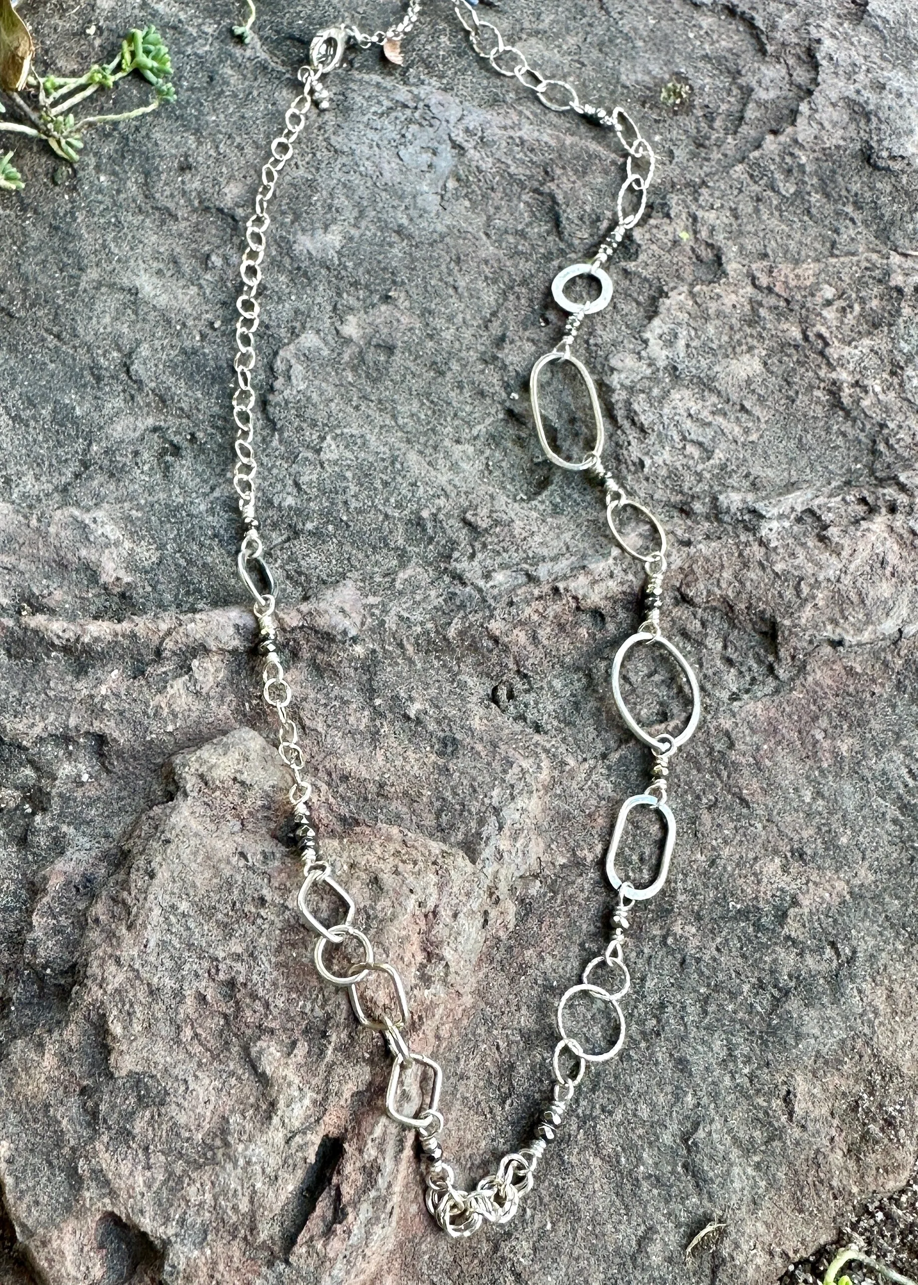 Sterling Links Necklace