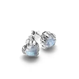 Stolen Girlfriends Club Love Claw Earrings - Sterling Silver & Moonstone