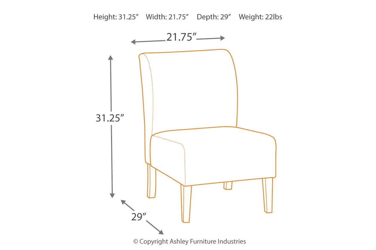 Triptis Moonstone Accent Chair