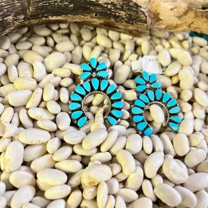 Turquoise Naja Zuni Genuine Necklace Pendant