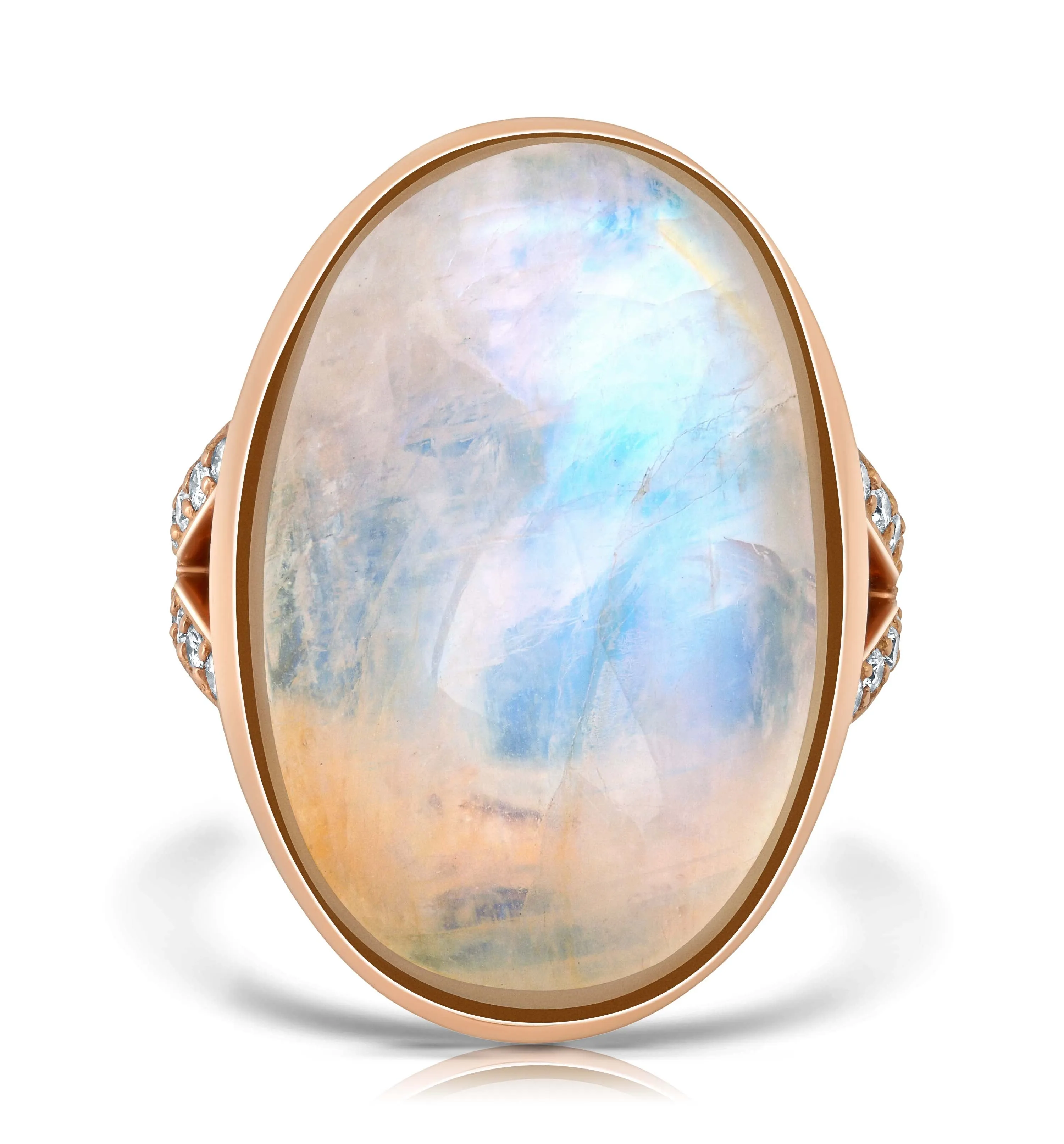 Yola Rainbow Moonstone Ring